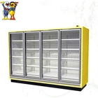E7 ATLANTA Sliding glass door upright display fridge commercial refrigerator