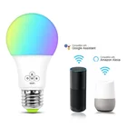 A19 Smart Bulb Led Light Tuya App Control Compatible with Alexa and Google Assistant