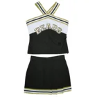 cheerleading uniform: shell top and pleats skirt