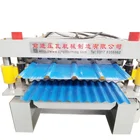 Roof Use Double Layer Corrugated Profile Steel Roofing Sheet Roll Forming Machine Roof Tile Making Machine Price