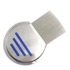 Specializing removal pet lice stainless steel handle head lice comb