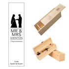 High Quality Customized Cheap wooden wine gift box