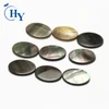 2mm thickness black shell oval flat mother of pearl disc