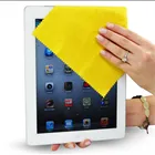 blue yellow white black Microfiber plush LCD cleaning wipes,Display clean rag