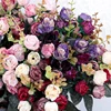 Artificial Flower Simulation Little Rose Posy Desktop Wedding Houseware Home Decoration Silk Flowers