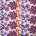 Latest design unique applique embroidery designs flower trim chemical lace fabric
