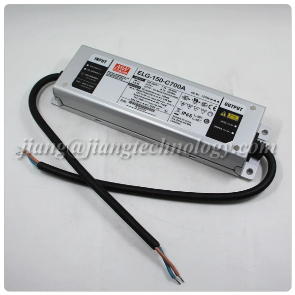 Meanwell ELG-150-C700 IP65 IP67 0-10V Dimmable 150W 700mA Constant Current LED Driver