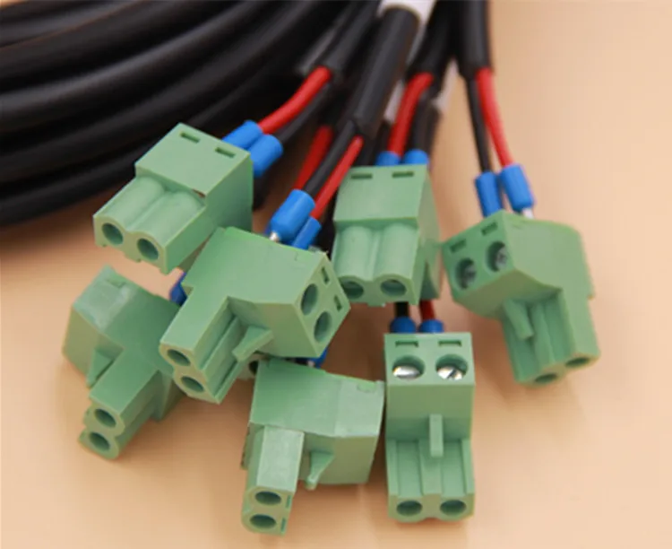Custom Made Electronic 2 Poles Terminal Block Connector Auto Machine Wire Harness.jpg