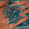 Wholesale Bulk Natural Spirit Crystals Points Coated Blue Angel Aqua Aura Quartz Point