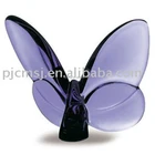 Etched Blue Crystal Butterfly Gifts For American Wedding Souvenirs