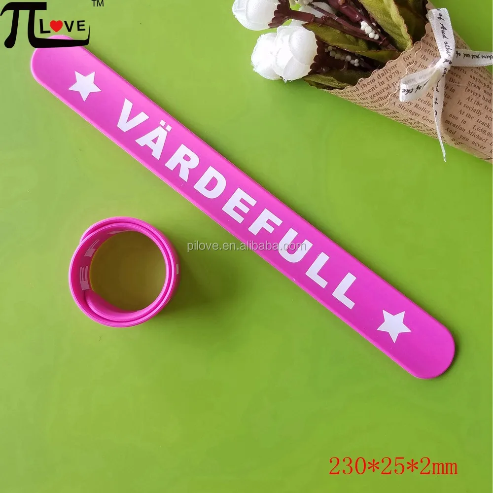 silicone snap wristband silicone snap bracelets for kids as