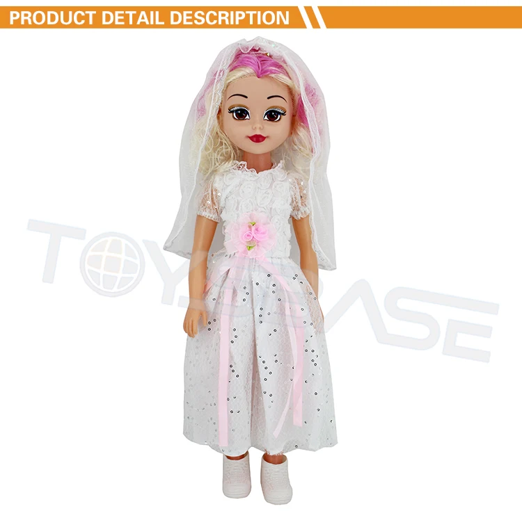wholesale cute lovely fashion wedding toy little girl love doll