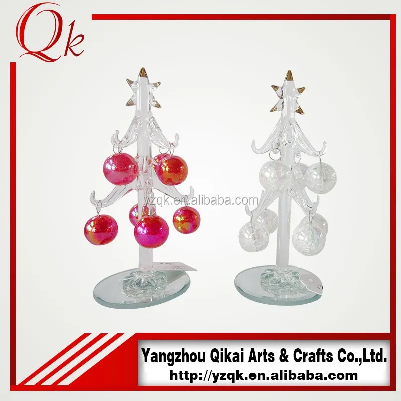 休日の装飾ガラスクリスマスツリーで美しいペンダントから中国仕入れ・メーカー・工場