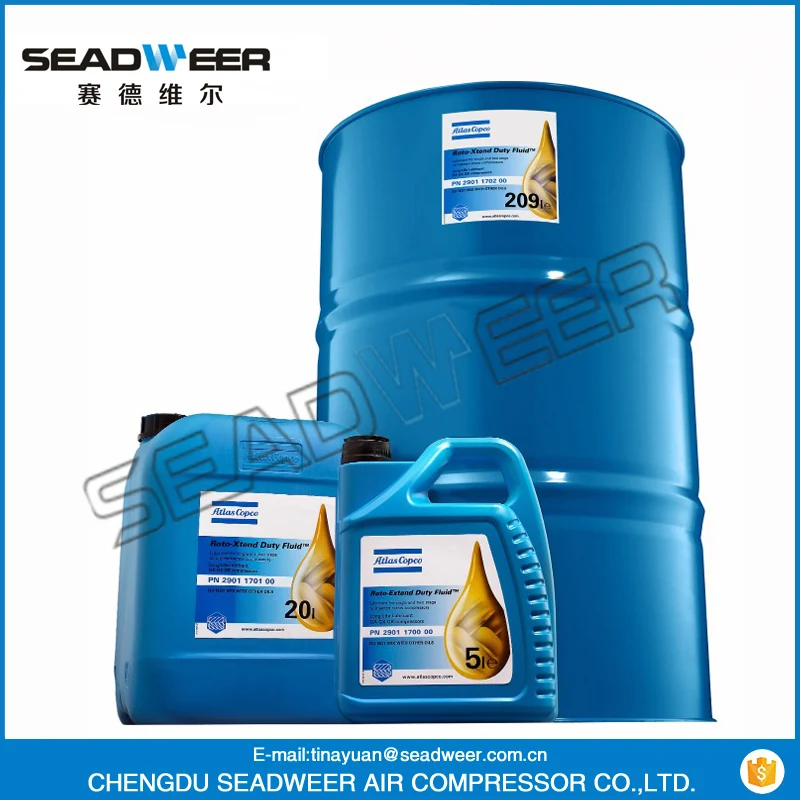 2901170200 2901170100 Air Compressor Screw Compressor Lubricant Oil