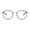 Lonsy TB18031 Custom branded full metal frame titanium eyeglass optical frames glasses