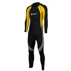 Custom logo printed neoprene spearfishing smooth skin swimming wetsuits for men