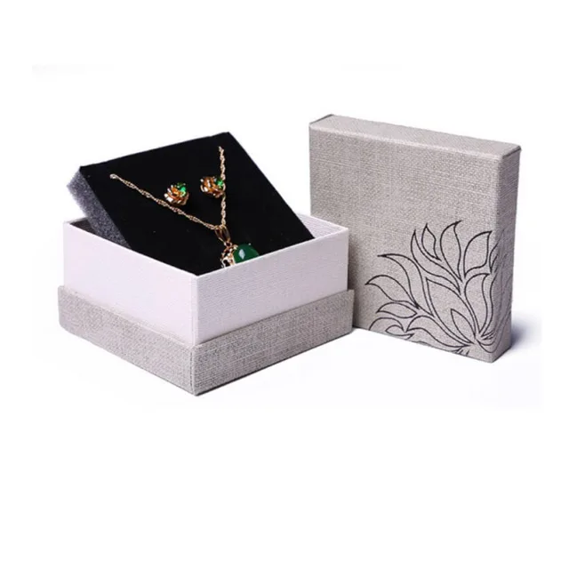 custom paper gift packaging foldable paper jewellery box