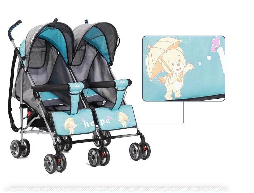 Double Baby Stroller for Twins