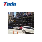 CE 4 level stack Vertical Lifting cubic parking equipment