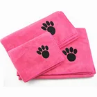 microfiber microfibre microfiber towel for pet dog cats animal cleaning quick drying with custom logo
