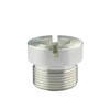High Quality Factory Fabrication Natural Anodized Aluminum Cans Screw Tops/Aluminum Screws White