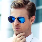 Top sale men classic sunglasses women metal lentes de sol multicolor fashion sun glasses brand designer mirror lenses gafas