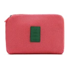 Sugar Color Travel Storage Bag Zipper Square charging Cable Pouch Nylon Accessories Pouch
