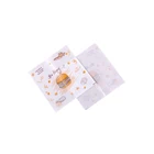 Wrapping Paper Printed Personalized Custom Printed Logo and Size Grease Proof Deli Meat Hamburger Wrapping Paper