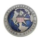Metal Enamel Medal Coin Coinmetal Customized Enamel Coin Custom Antique Metal Transparent Soft Enamel Medal Coin