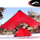 Waterproof Ultralight Treating 20D Nylon Wing Awning Tent Silicone Silnylon Camping Tarp