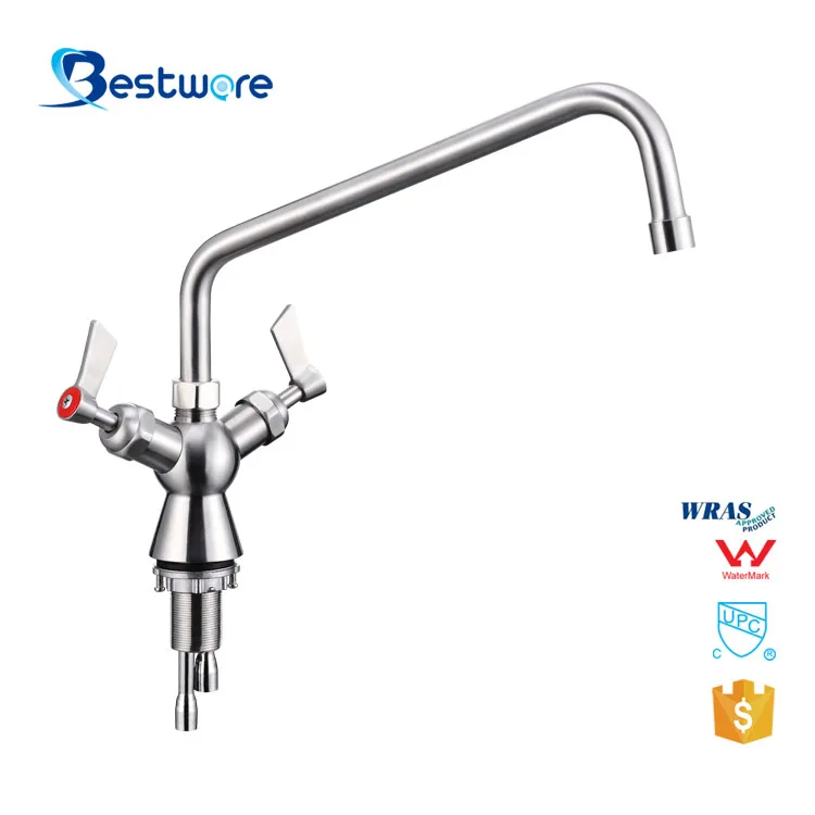 Stainless Steel Sink Mixer Watermark Instant Hot Type Of Water Elbow Musluk Double Outlet Sink German Tap Buy German Tap Sink Tap Double Outlet Tap