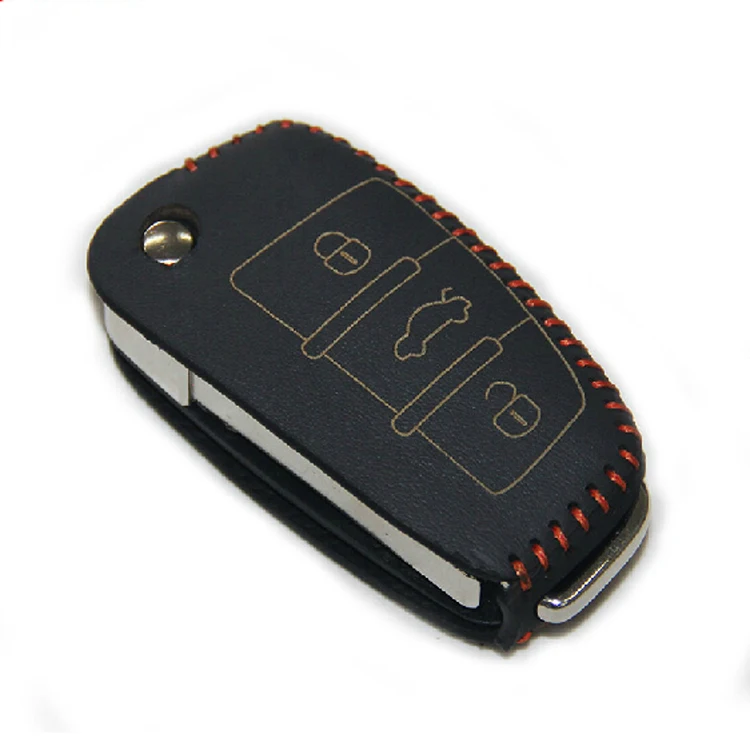 audi key cover leather