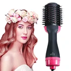 One Step Hair Dryer Volumizer 4-in-1hair Dryer Brush With Straightening Salon Hot Air Brush Styler