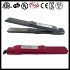 global use 100-240V wet to dry silver nano ceramic tourmaline titanium flat iron hair straightener