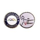 Copperas cove volunteer ripple custom engraved silver coin