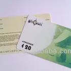 Packaging Customization Prepaid Phone Card Prepaid Phone Scratch Off Card