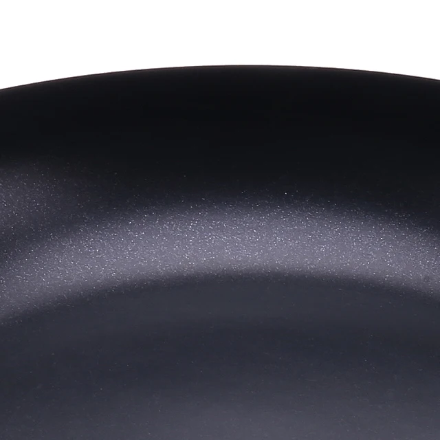 Japanese 3003 Aluminum alloy die cast non-stick ceramic coating IH skillet deep frying pan wooden handle