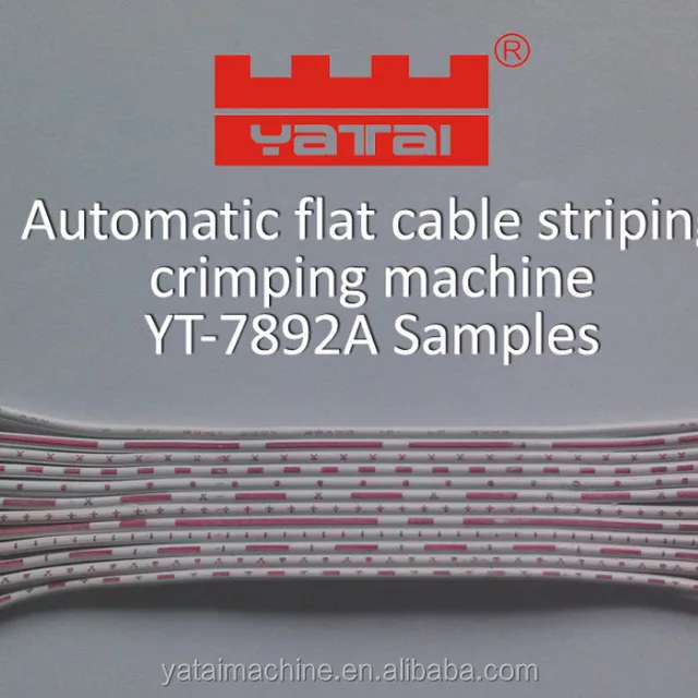 ffc cable striping crimping machine