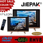 2017 New style Hot sale High quality Color LED TV Screen Computer Screen with USB DVD SD Input