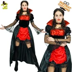 المرأة ديلوكس دماء vampiress القوطية اللباس هالوين ازياء