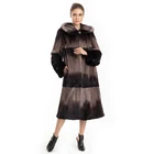 Hot Sale Ladies Winter Fashionable coat Real Mink Fur Women Genuine Mink Fur Vest