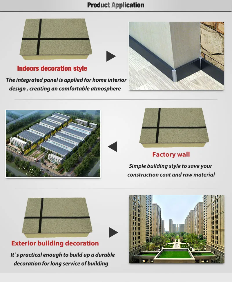 View of Good Quality Light Weight Waterproof Exterior Insulation Wall Siding ...