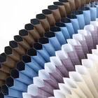 window room darkening cordless pleated inner cell honeycomb cellular curtain blinds