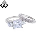 Customized Latest Fashion Handmade Jewelry Stone Zirconia Silver Plated Ring
