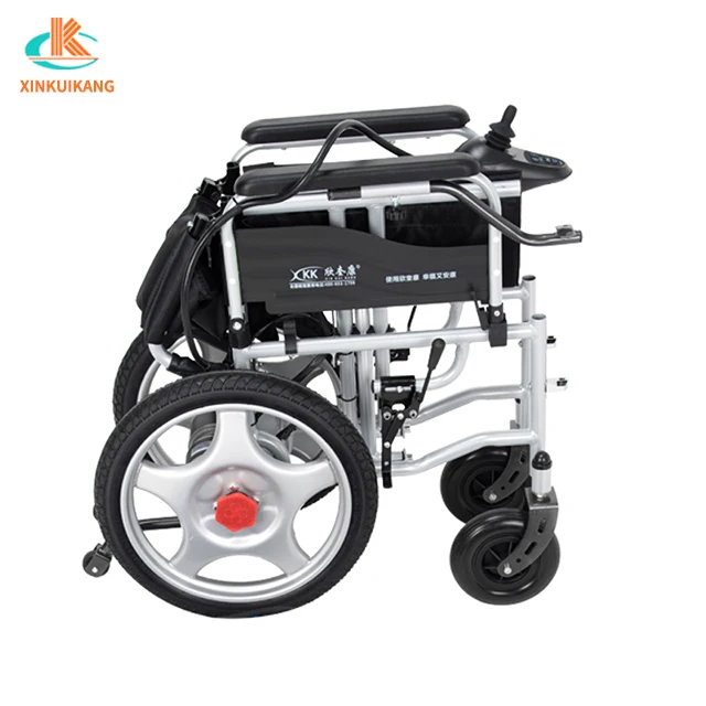 Portable Fold Up Mobility Wheelchair Four Wheel Electric Walker