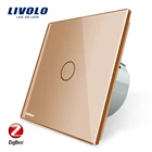 touch screen light switch with capacitive touch mobile voice control wall switch