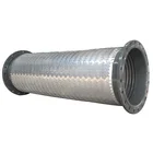 DN700 PN10 carbon steel flange connection SS304 metal braided hose
