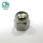 Factory stock metric DIN1587 M8-M20 hex domed cap nuts
