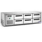 Under Counter Commercial Equipment Kitchen Worktable Chiller Drawer Freezer Refrigerator