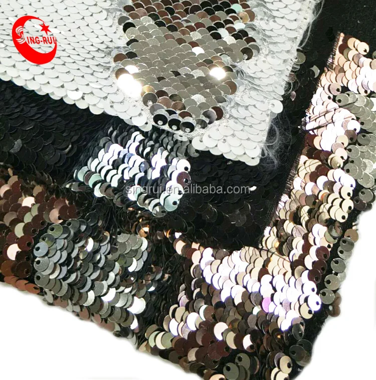 Wholesale Shiny Reversible Sequin Fabric